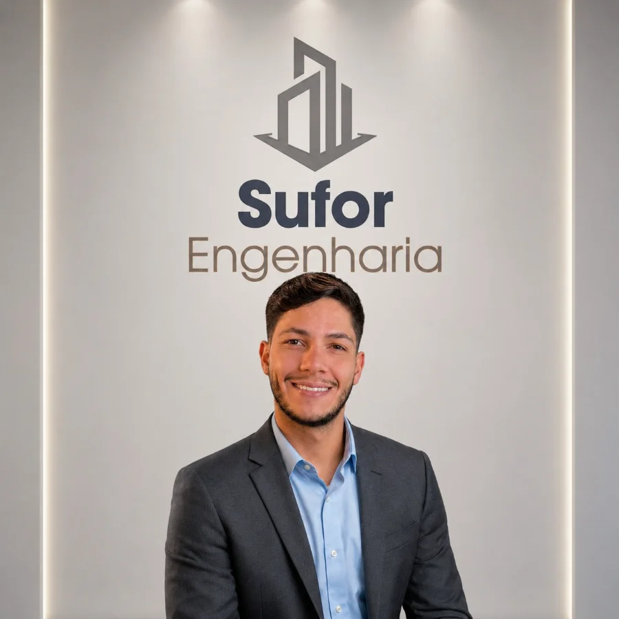 Eng. Jonathan Santos Pacheco, responsável técnico da Sufor Engenharia